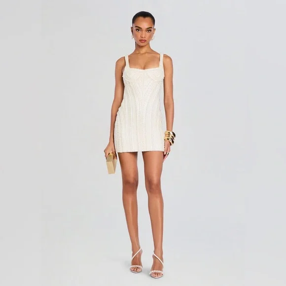 Retrofete Elaina Pearl Dress size XS $1598 - Picture 5 of 16